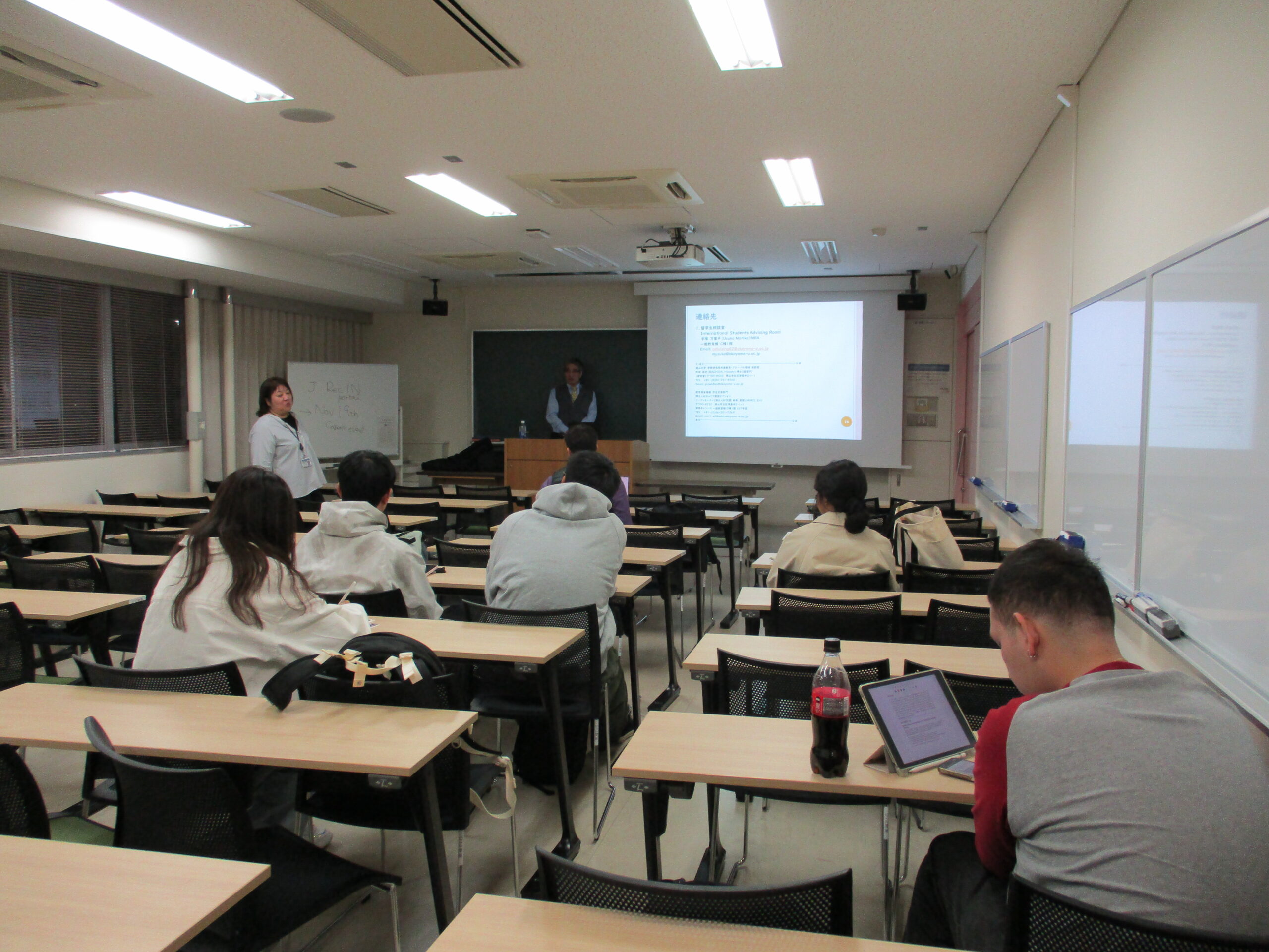 留学生向け就職ガイダンスを開催